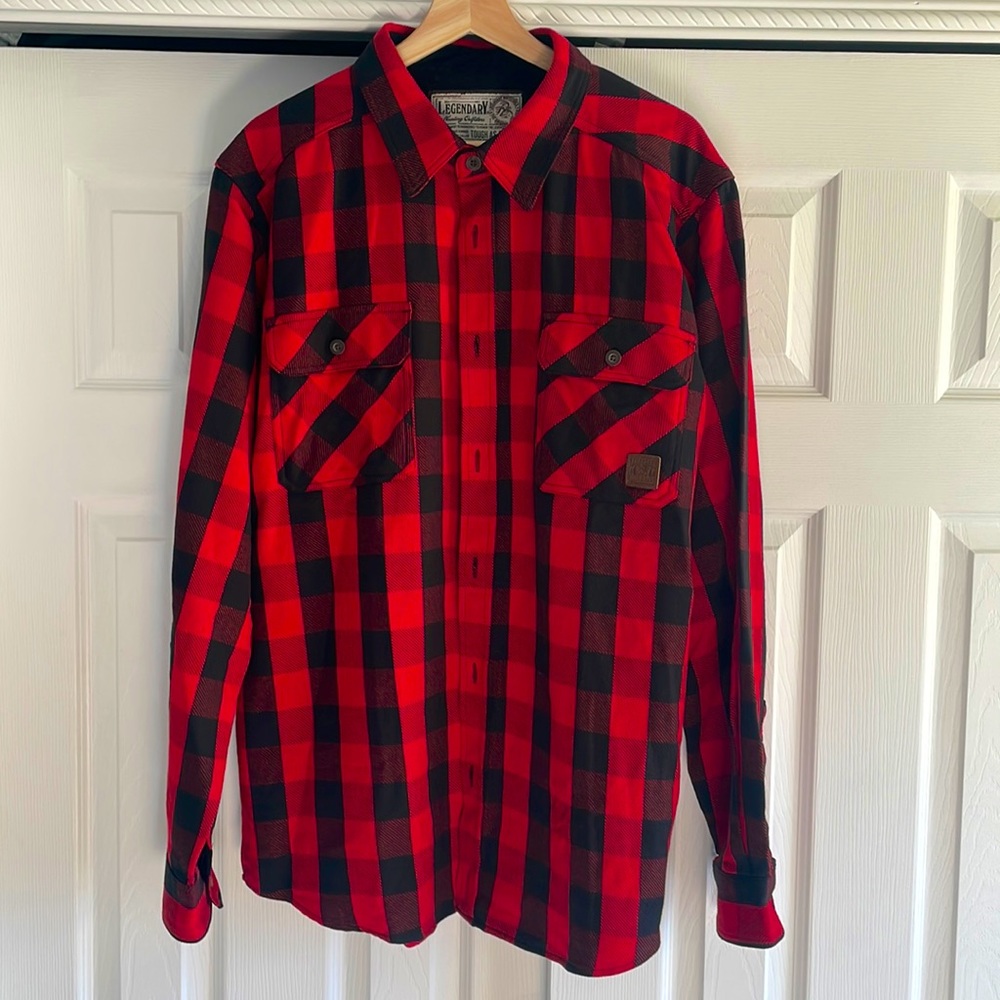 Men’s New Buffalo Plaid Flannel - Size Large